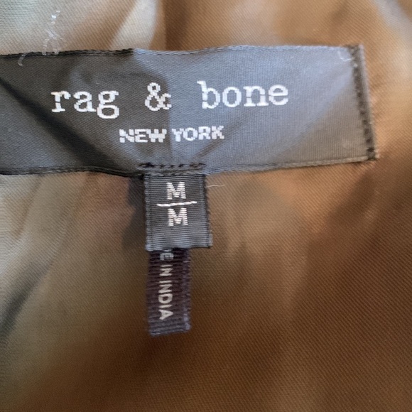 Women’s rag & bone Hesper Cropped Faux Fur Jacket Size Medium - Picture 4 of 11